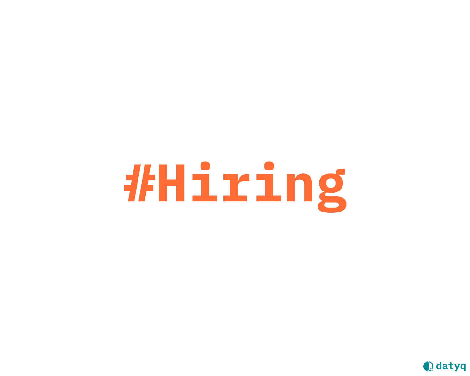 We're hiring the authors